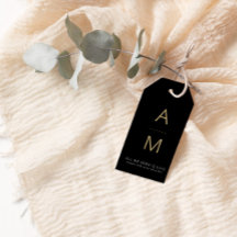 Modern Black + Guld bröllopsförmån