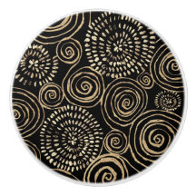 Modern Black Guld Silver