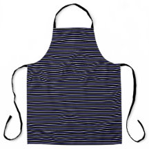 Modern Black Navy Blue Stripe Mönster