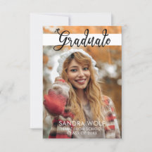 Modern Black Script Elegant Photo Studenten