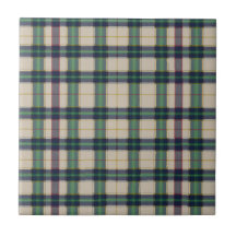 Modern Black Watch Tartan Play Classic Blue