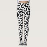 Modern Black White Leopard Animal Print Mönster Leggings<br><div class="desc">Denna moderna och snyggt djurtryckning mönster är perfekt för trendiget och snyggten mode. Den har ett handritat svart och vitt leopardfuskverk. Det är elegant, chic, enkelt och modernt. ***VIKTIG DESIGN-ANMÄRKNING: Om du vill ha en begäran från anpassad design, t.ex. matchande produktbegäranden, färg-ändringar, placeringsändringar eller någon annan ändringsbegäran, klickar du på...</div>