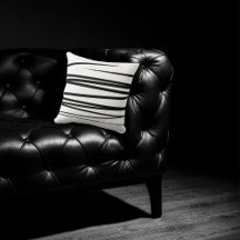 Modern Black & White Linjer Abstrakt Art