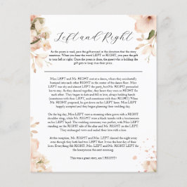 Modern Black White-Möhippa Lämnat spel för Höger Flygblad