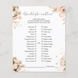 Modern Black White-Möhippa skulle hon hellre. Flygblad