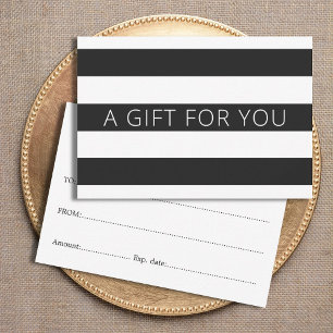 Modern Black White Rand Beauty