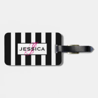 Modern Black & White Rand Monogram