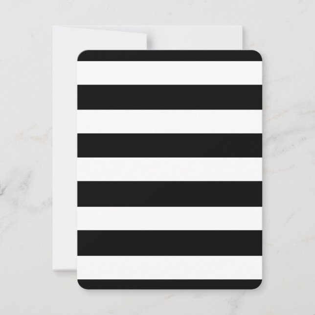 Modern Black White Rand Mönster (Framsida)