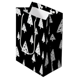 Modern Black & White Scandinavian Julgranar