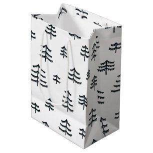 Modern Black & White Scandinavian Julgranar