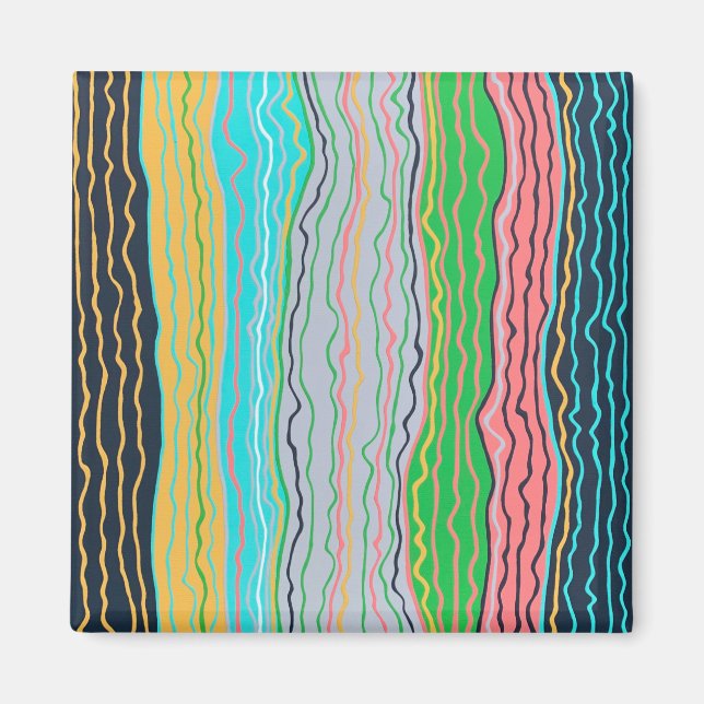 Modern bläckfiskmagnet magnet (Framsidan)