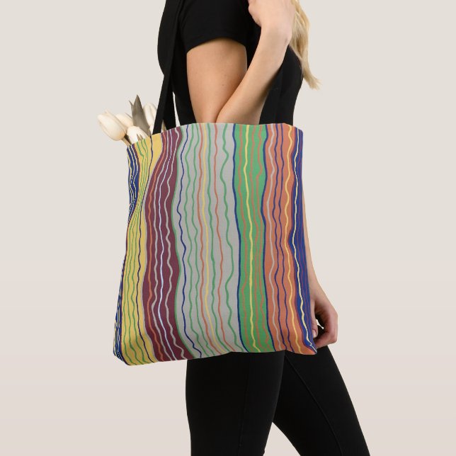 Modern bläckpatron 3 Tote Bag Tygkasse (Närbild)