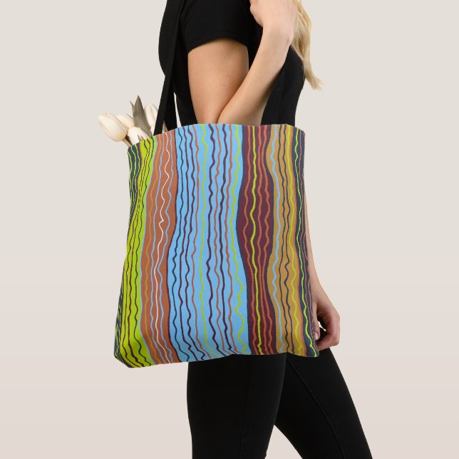 Modern bläckpatron 4 Tote Bag Tygkasse (Närbild)