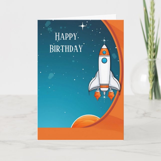 Modern blankning, mappat hälsningskort meddelande (Framsida)