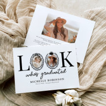 Modern Blick Vem Har Utexaminerats Foto