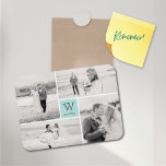 Modern Block Bröllop Monogram Photo Collage Magnet<br><div class="desc">Designad av tjock*fa*tin. Enkel att anpassa med egen text,  bild eller bild. Kontakta tjock*fa*tin direkt om du vill ha anpassningsbar. Avgifter för anpassningsbar gäller. www.zazzle.com/fat_fa_tin www.zazzle.com/color_therapy www.zazzle.com/fatfatin_blue_knot www.zazzle.com/fatfatin_red_knot www.zazzle.com/fatfatin_mini_me www.zazzle.com/fatfatin_box www.zazzle.com/fatfatin_design www.zazzle.com/fatfatin_ink.</div>