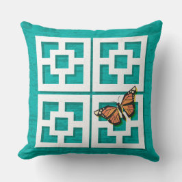 Modern Blockfjäril för Blockfjäril i mitten av årh Kudde