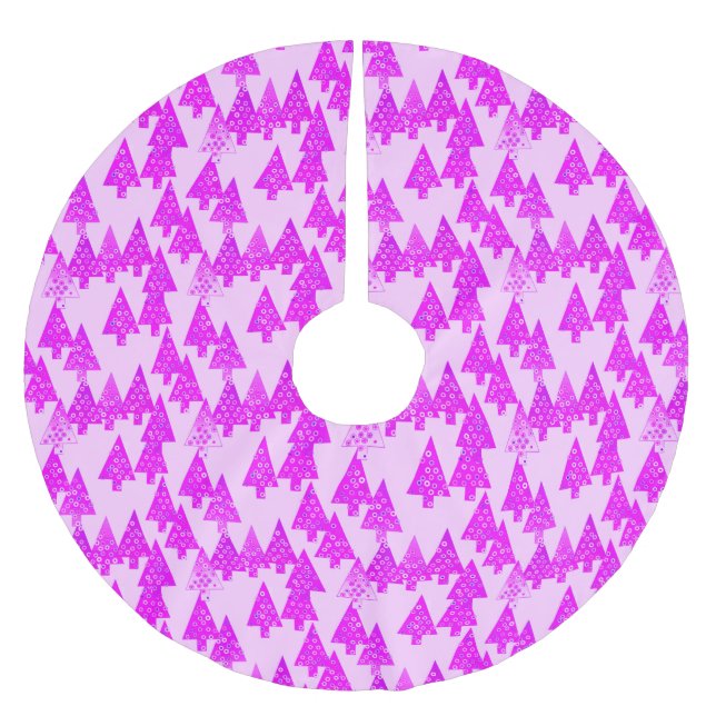 Modern blomma Julgranar - orchid Julgransmatta Borstad Polyester (Framsidan)