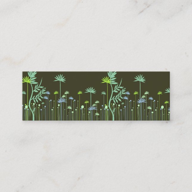 Modern blommamammatelefonkort (Framsida)