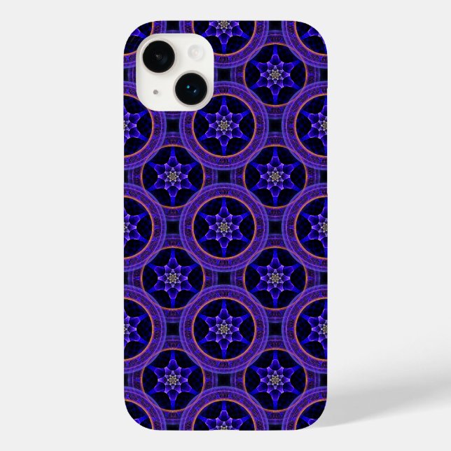 Modern Blommig Boho Elegant Abstrakt Mönster #505 (Baksida)