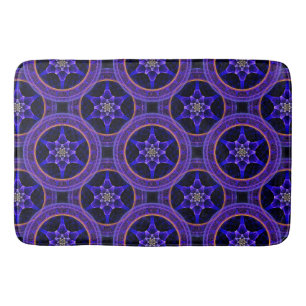 Modern Blommig Boho Elegant Abstrakt Mönster #505 Badrumsmatta