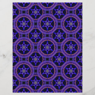Modern Blommig Boho Elegant Abstrakt Mönster #505 Reklamblad