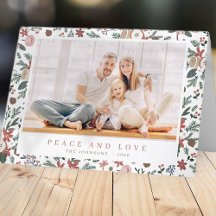 Modern Blommigt i julafton, Botaniska Mönster