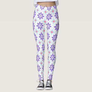 Modern Blommigt Leggings