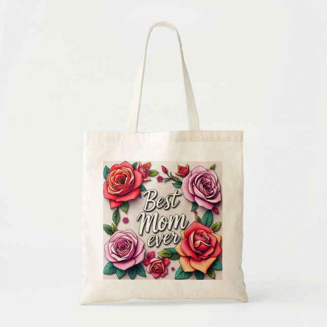 Modern Blommigt - lyxgifts samling Tygkasse (Framsidan)