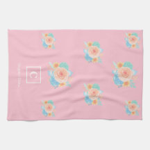 Modern Blommigt Monogram