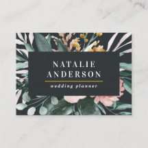 Modern blommigt och elegant av löv