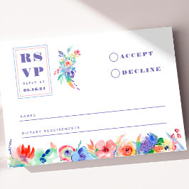Modern Blommigt Rainbow LGBTQ-Bröllop OSA