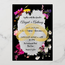 Modern Blommigt snyggt gräns