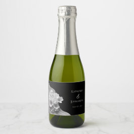 Modern Blommigt, svart och vitt