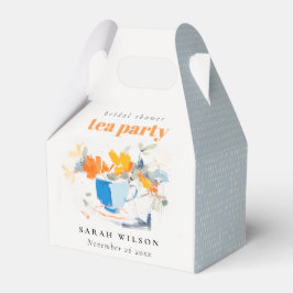 Modern Blommigt Tea Kopp Möhippa Tea Party Presentaskar