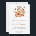 Modern Blommigt till hösten QR-kod Bröllop Inbjudningar<br><div class="desc">Modern höstinbjudan QR-Blommigtar QR-kod för bröllop. Blommigtar för automatisk färgad med bär-, blad- och elegant-typografi som du lätt kan anpassa med dina uppgifter. Lägg till din QR-kod på din svarssida på webbplatsen bröllop på baksidan genom att ersätta QR-koden på provet. Du kan skapa QR-koder för gratis online. Sök bara efter...</div>