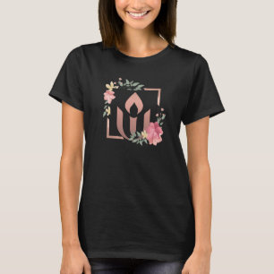 Modern blommigt Unitarian Universalism T Shirt