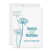 Modern blomstårbröllop