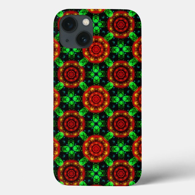 Modern blomster boho elegant abstrakt mönster #504 (Baksida)