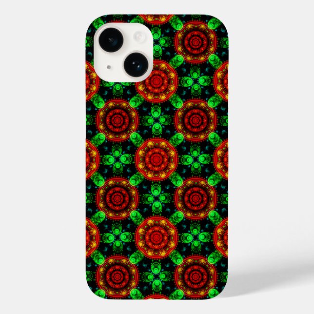 Modern blomster boho elegant abstrakt mönster #504 (Baksida)