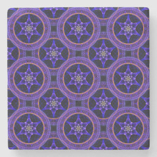 Modern blomster boho elegant abstrakt mönster #505 stenunderlägg