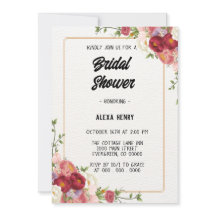 Modern blomster boho