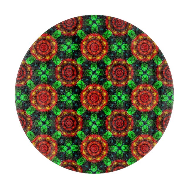 Modern blomstergrej boho elegant abstrakt mönster  (Framsidan)