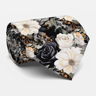 Modern blomsterhalsduk   Formella speciella tillfä Slips