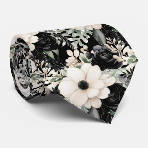 Modern blomsterhalsduk Formella speciella tillfä Slips
