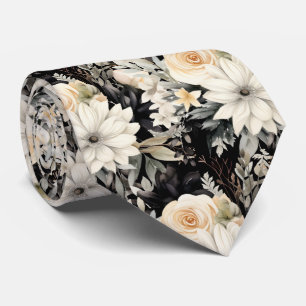 Modern blomsterhalsduk Formella speciella tillfä Slips