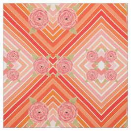 Modern blomsterväv tyg