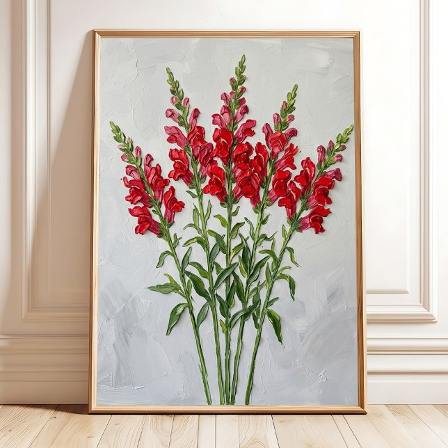 Modern blomväggskunst Canvastryck Hemdekor Poster (Skapare uppladdad)
