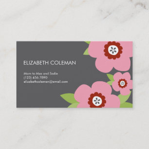 Modern blooms-Mamma/Telefonkort