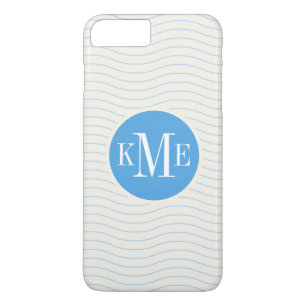 Modern Blue Chevron Mönster